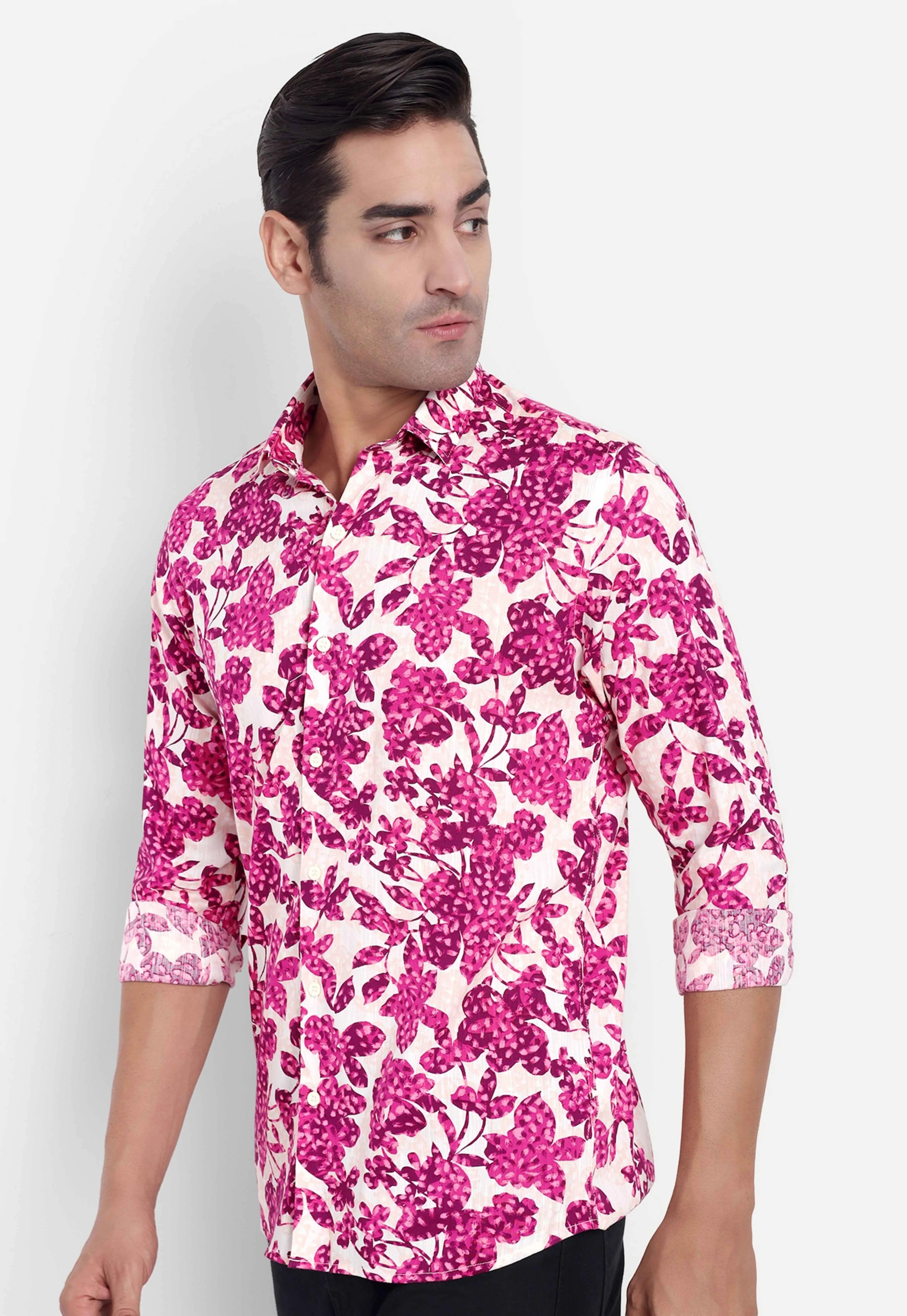Berry Pink Full Sleeve Shirt
